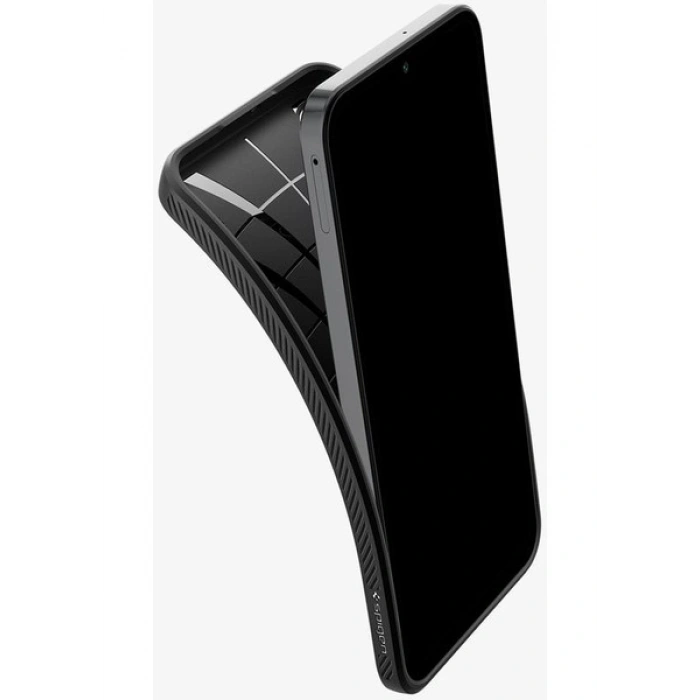 Spigen Samsung Galaxy A15 ile Uyumlu Kılıf Liquid Air Matte Black - ACS07246