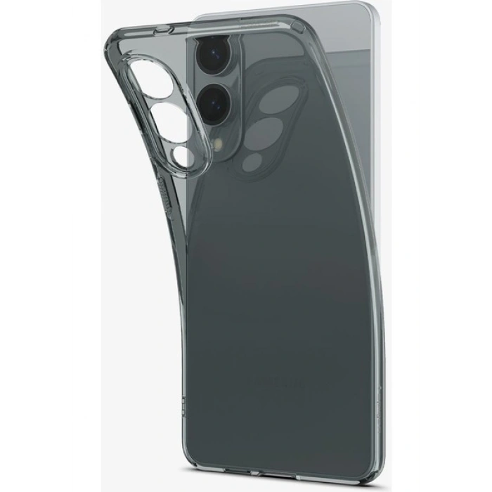 Spigen Samsung Galaxy S25 Edge ile Uyumlu ince Kılıf Liquid Crystal Sararmaya Dayanıklı DuraClear™ Hava Kanalı Teknolojisi™ Askeri Sınıf Koruma Space Crystal Şeffaf Kapak - ACS09426