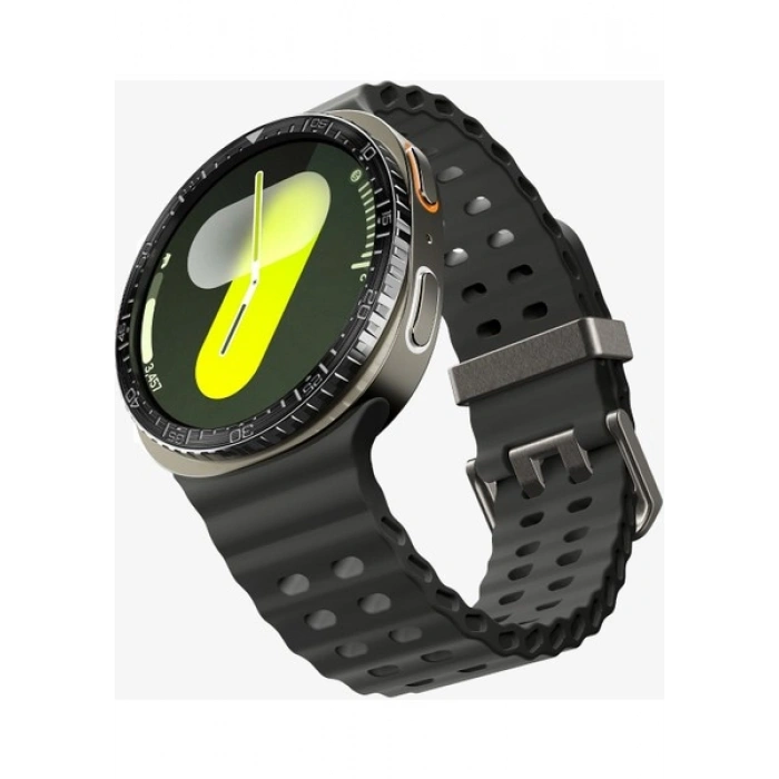 Spigen Samsung Galaxy Watch 8 (44mm) Kasa Koruyucu Bezel Tune Diver Saat Aksesuar Paslanmaz Çelik Yapı Üstün Koruma Black - ACS10008