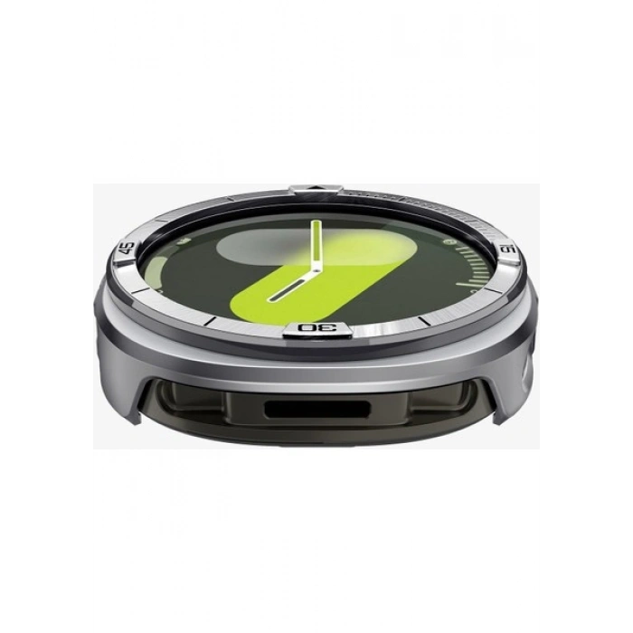 Spigen Samsung Galaxy Watch 8 (44mm) Kasa Koruyucu Bezel Tune Pro Pilot Saat Aksesuar Paslanmaz Çelik Yapı Üstün Koruma Silver - ACS10011