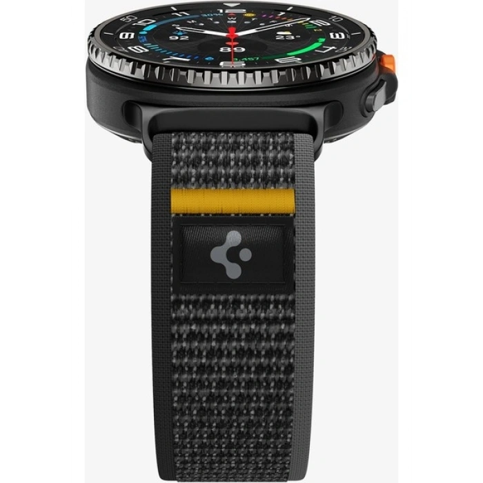 Spigen Samsung Galaxy Watch 8 Classic (46mm) & Watch 8 (44mm/40mm) Kordon Kayış Band Athlex Air Active Black - AMP10111