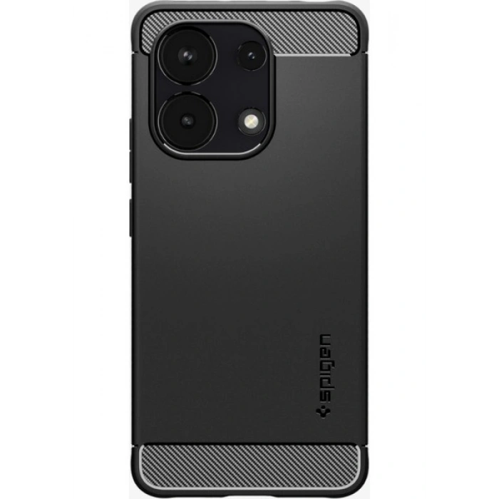 Spigen Xiaomi Redmi Note 13 Kılıf Rugged Armor Matte Black - ACS07664