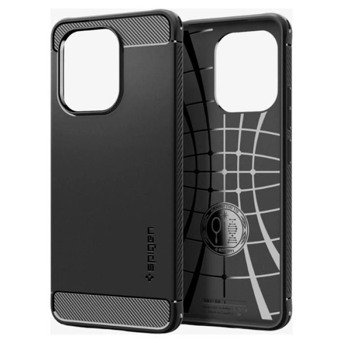 Spigen Xiaomi Redmi Note 13 Kılıf Rugged Armor Matte Black - ACS07664