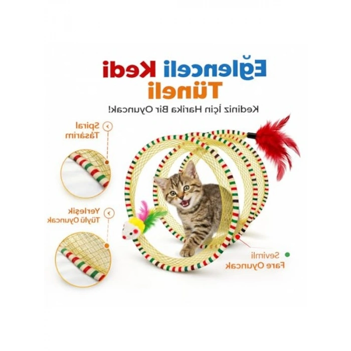 Spiral Kedi Tüneli, İnteraktif Oyun Tasarımı, Katlanabilir