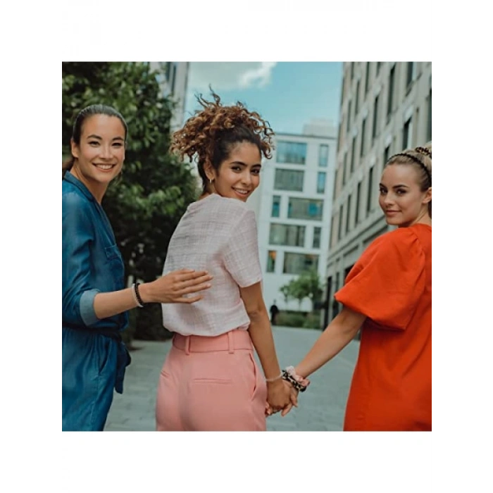 Spiral Saç Lastiği - 3lü Set, Siyah