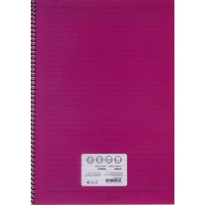 Spiralli A4 Defter - 100 Yaprak, Çizgili