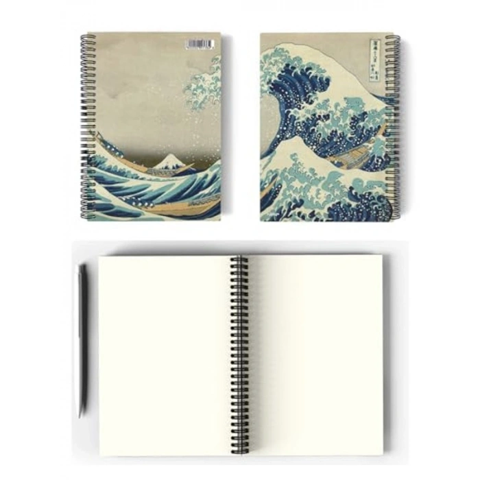 Spiralli Defter, A5, Çizgisiz, 100 Sayfa