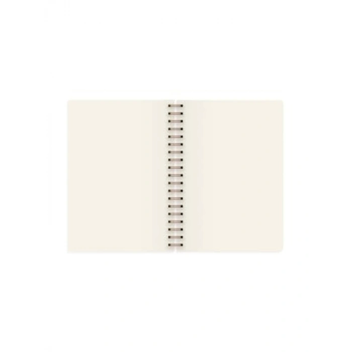 Spiralli Defter - Düz Fil Tasarımlı 17x24 cm