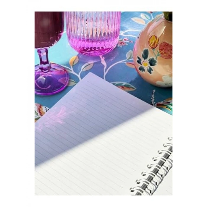 Spiralli Defter Sert Kapak 192 Sayfa 17x24 cm