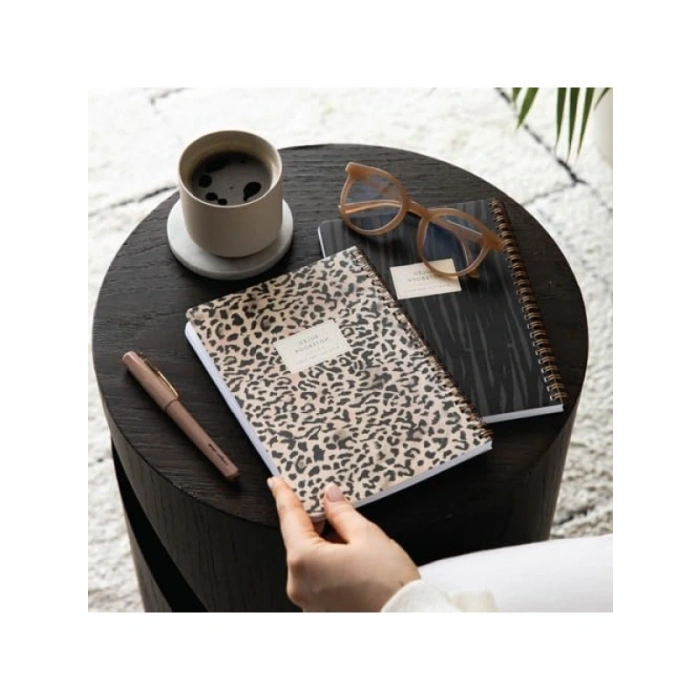 Spiralli Karton Kapak Çizgili Defter, A5, 80 Yaprak, 2li Set