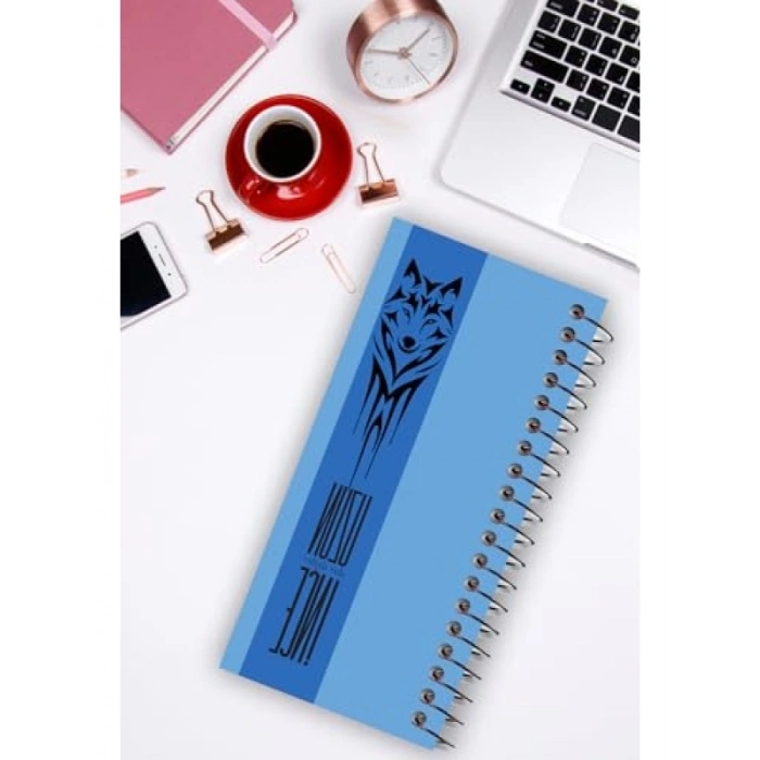 Spiralli Not Defteri, Mikroperforajlı, 120 Sayfa