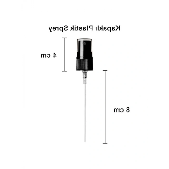 Spreyli Amber Cam Şişe, Sızdırmaz Kapaklı, 30 ml, 6 Adet