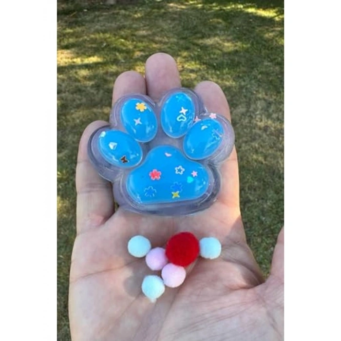 Squishy Kedi Patisi Oyuncak Eğlenceli Tüylü Tasarım