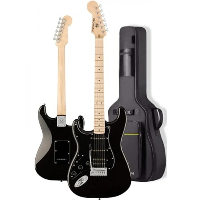 SSH manyetik, 25W amplili elektro gitar seti, maple klavye