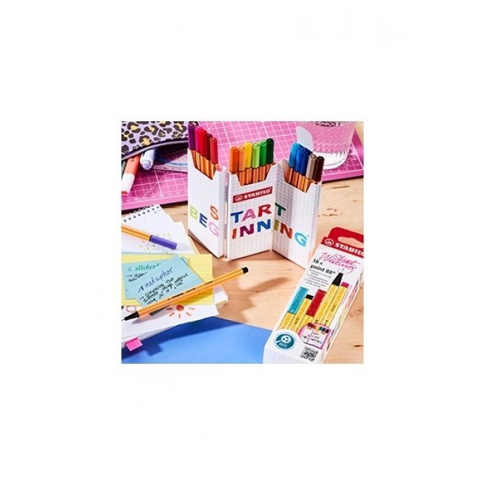 Stabilo Stabılo Point 88 Zig-Zag 18li Paket