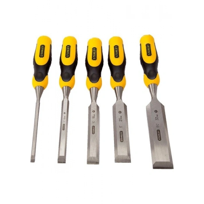 Stanley 5-16-421 Dynagrip İskarpela Seti ve Bileme Kiti 8 Parça