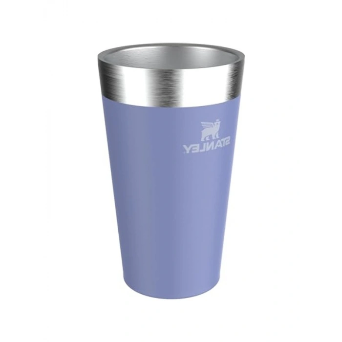 Stanley Adventure Stacking Pint Vakumlu Soğuk İçecek Bardağı, Ortanca (Hydrangea), 0.47 Litre