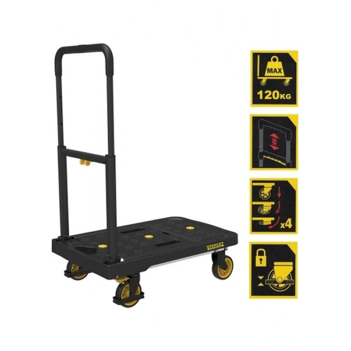 Stanley Fatmax FX712 120KG Profesyonel Katlanabilir Paket Taşıma Arabası