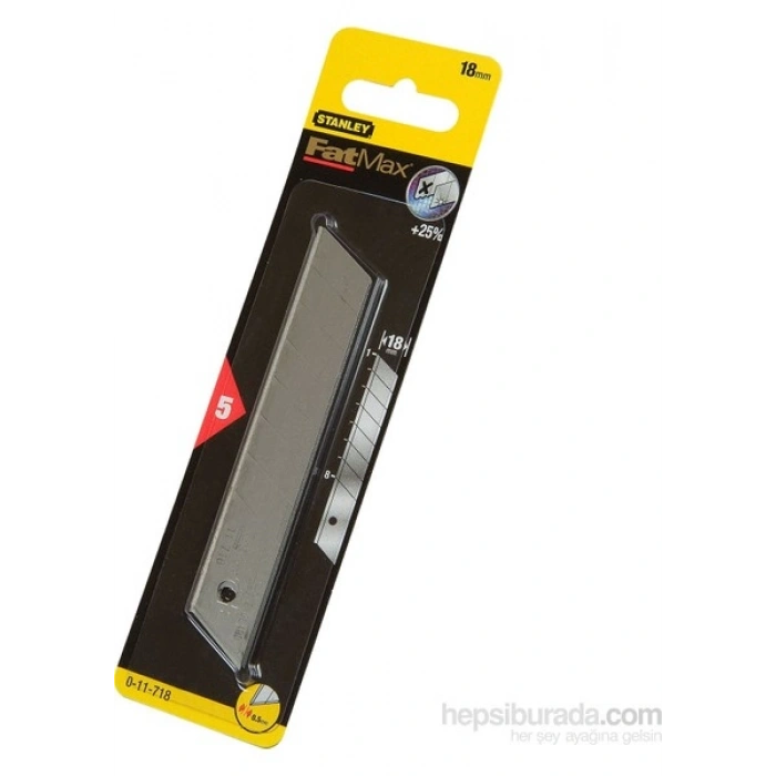 Stanley Fatmax Maket Bıçağı Yedeği 18 mm 0-11-718