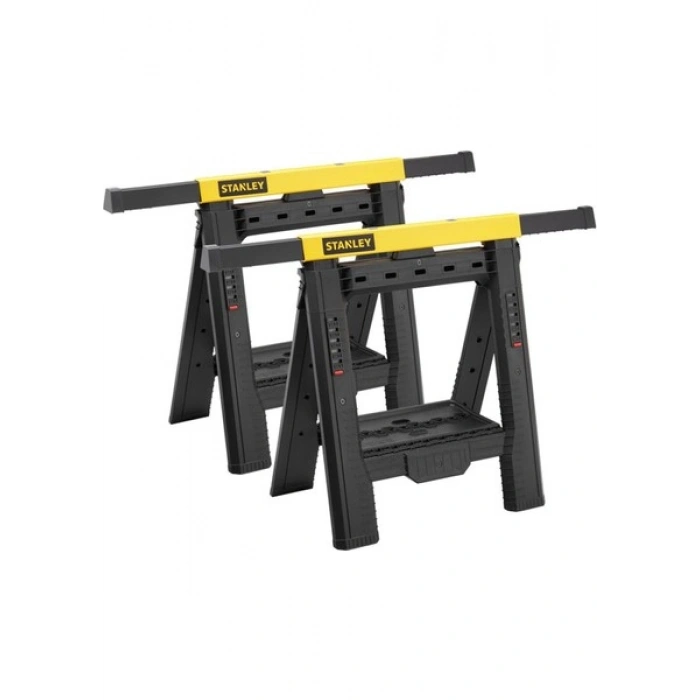 Stanley STST1-70559 Yükseklik ve Genişlik Ayarlı Katlanır Çalışma Tezgahı 450 kg