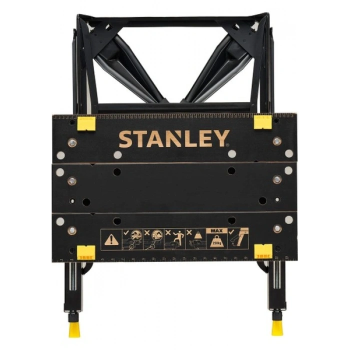 Stanley STST83400-1 Ikisi Bir Arada Katlanır Çalışma Tezgahı ve Mengene