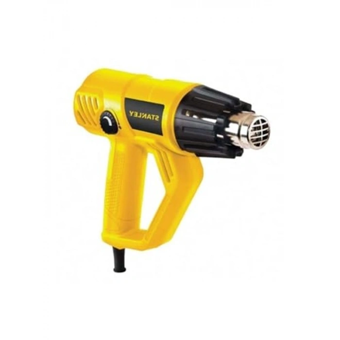 Stanley Stxh2000/Tr Değişken Hız Ayarlı Profesyonel Sıcak Hava Tabancası, 2000 W, Sarı/Siyah