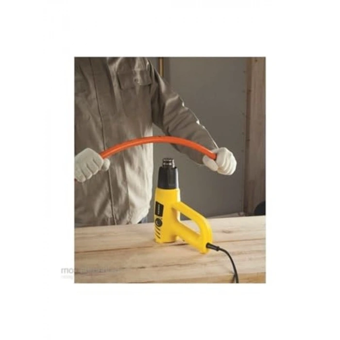 Stanley Stxh2000/Tr Değişken Hız Ayarlı Profesyonel Sıcak Hava Tabancası, 2000 W, Sarı/Siyah