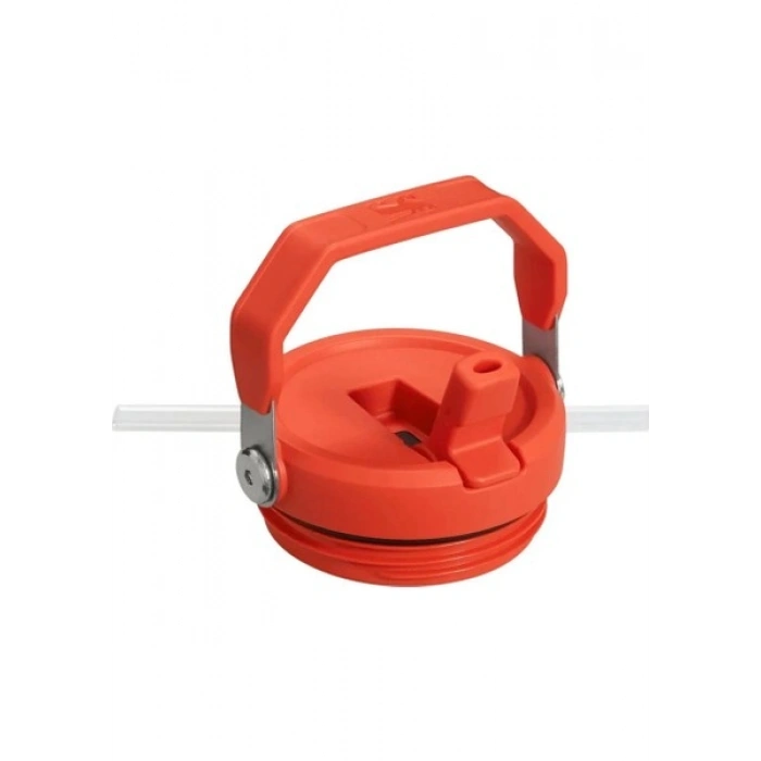 Stanley The Iceflow Flip Straw Pipetli Termos 0,89 L Mor/Turuncu