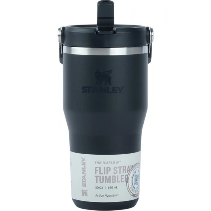 Stanley The Iceflow Flip Straw Siyah Termos (10-12044-045)