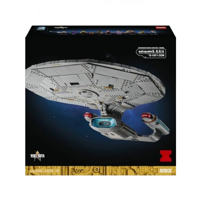 Star Trek Temalı 3600 Parça Yaratıcı Model Yapım Seti