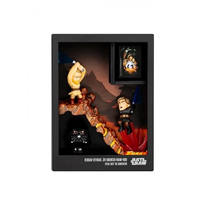 Star Wars Koleksiyonu için Epik Diorama Seti, Obi-Wan ve Darth Vader Temalı