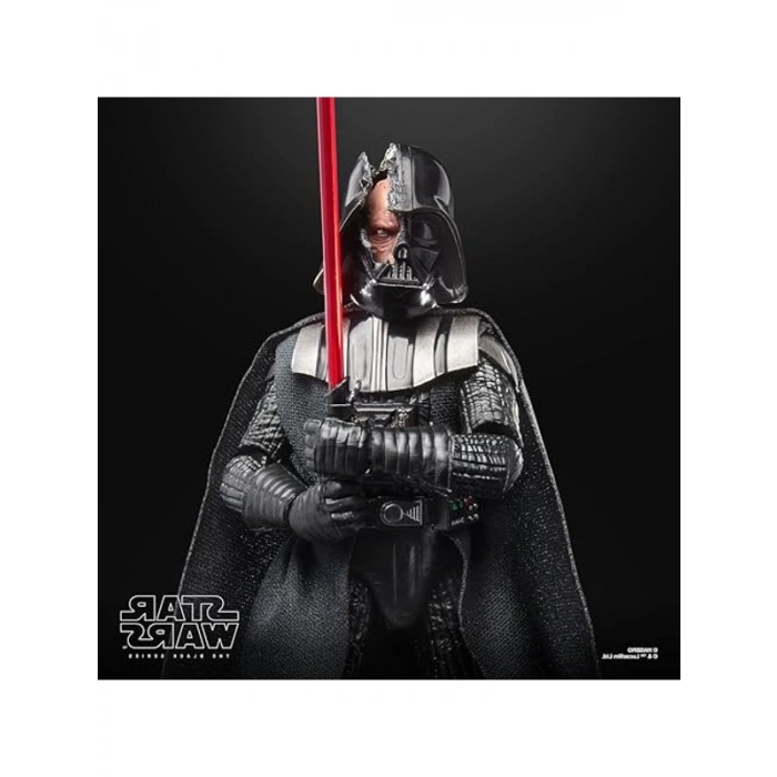 Star Wars Siyah Seri Darth Vader (Düello Sonu), Obi-Wan Kenobi Koleksiyonluk 15 cm Aksiyon Figürü