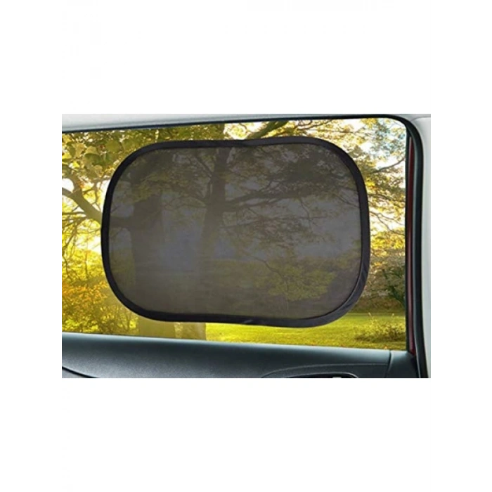 Statik Araç Güneşliği - 2li Set (Siyah)