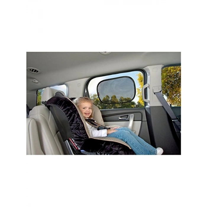 Statik Araç Güneşliği - 2li Set (Siyah)