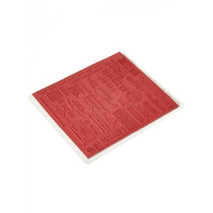 Statik Yazışma İçin Mounted Damga Seti