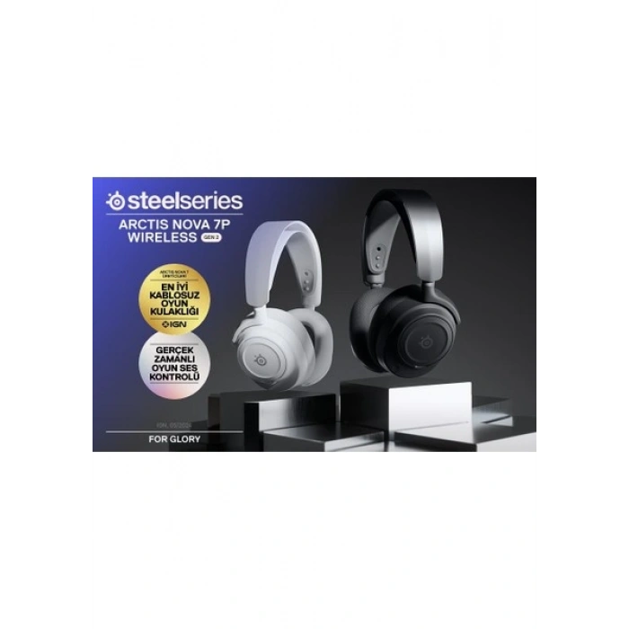 Steelseries Arctis Nova 7p Gen2 Kablosuz Beyaz Gaming Kulaklık