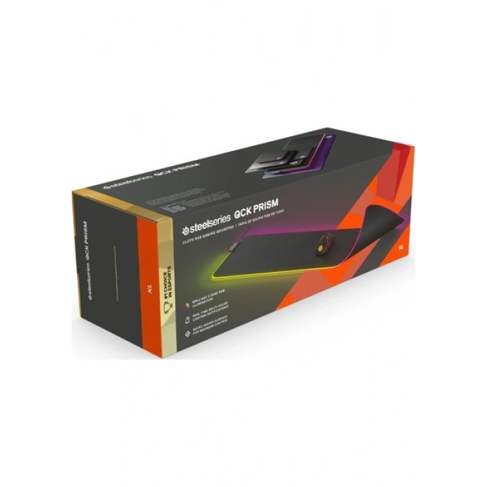 Steelseries QcK Prism Aydınlatma Oyuncu Mousepad - XL