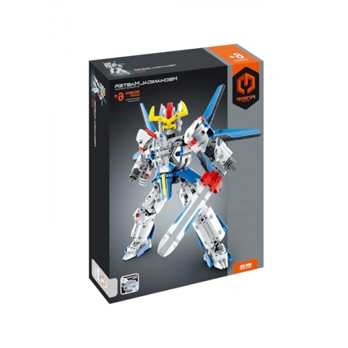 STEM Robot Asker Yapım Seti - 641 Parça, Beyaz