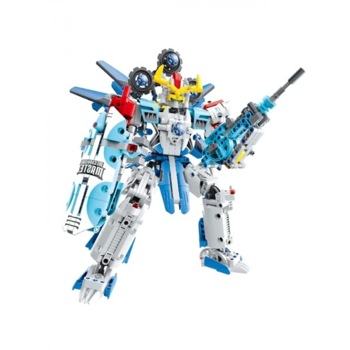 STEM Robot Asker Yapım Seti - 641 Parça, Beyaz