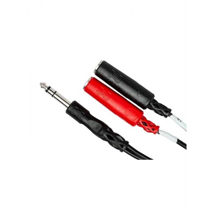 Stereo Breakout Kablo, 1/4 inç TRS - Dual 1/4 inç TSF, Dayanıklı