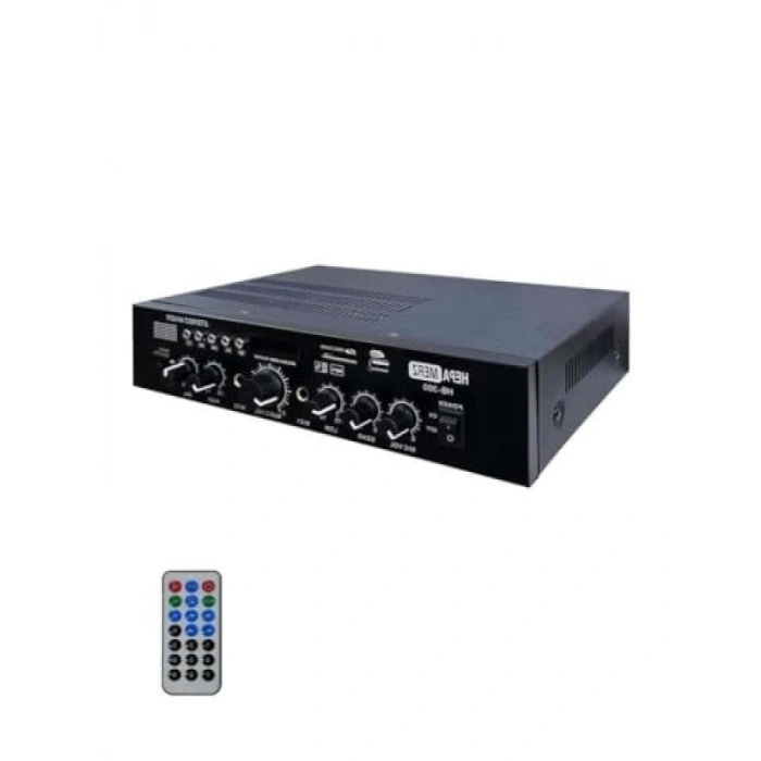 Stereo Mixer Amfi - 2 Çıkışlı, 2x150W
