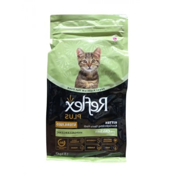 Sterilize Yavru Kedi Maması, 1.5 kg Tavuk Aromalı