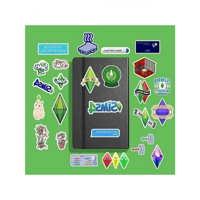 Sticker Paketi, Bullet Journal Defteri için Çıkartmalar