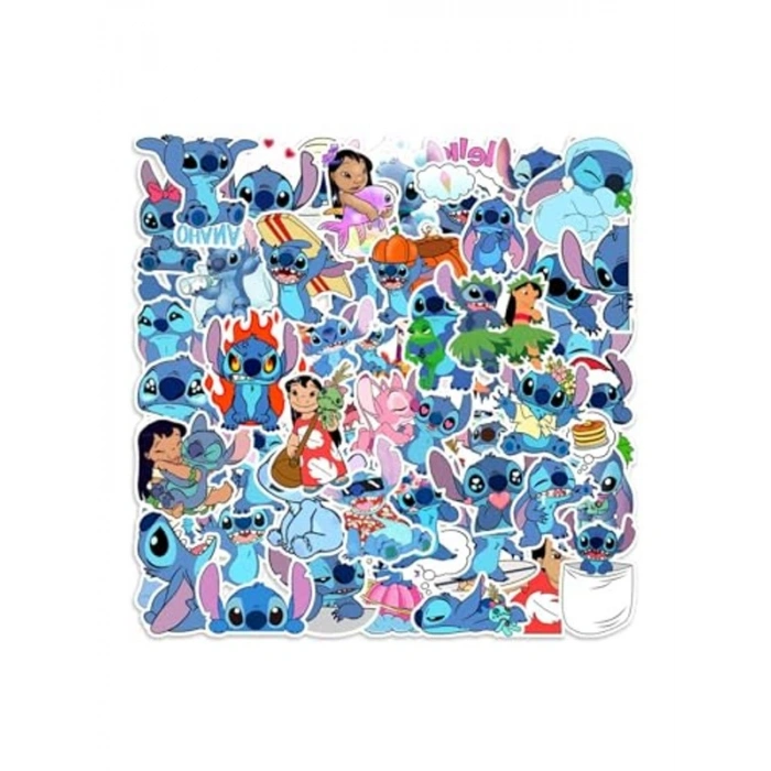 Stitch Seri 2 Defter Suluk Laptop Notebook Tablet Telefon Kılıf Sticker Seti