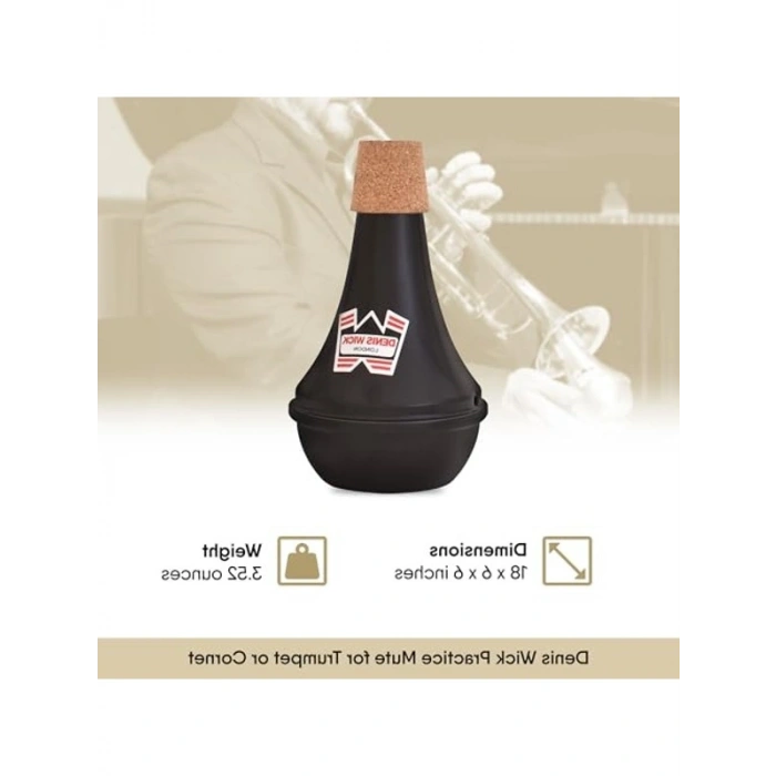 Straight Praxis Trompet Amortisörü, Siyah Renk