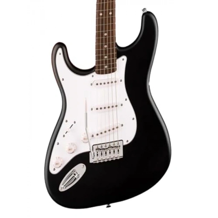 Strat Kasa Elektro Gitar Seti (Beyaz-Siyah)