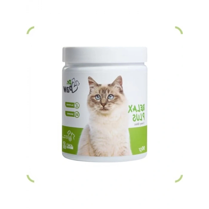 Stres Azaltıcı Premium Kedi Tableti, 60 Adet