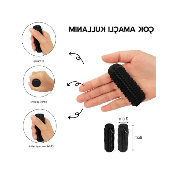 Stres Giderici Anahtarlık Çarkı - Rahatlatıcı Oyuncak