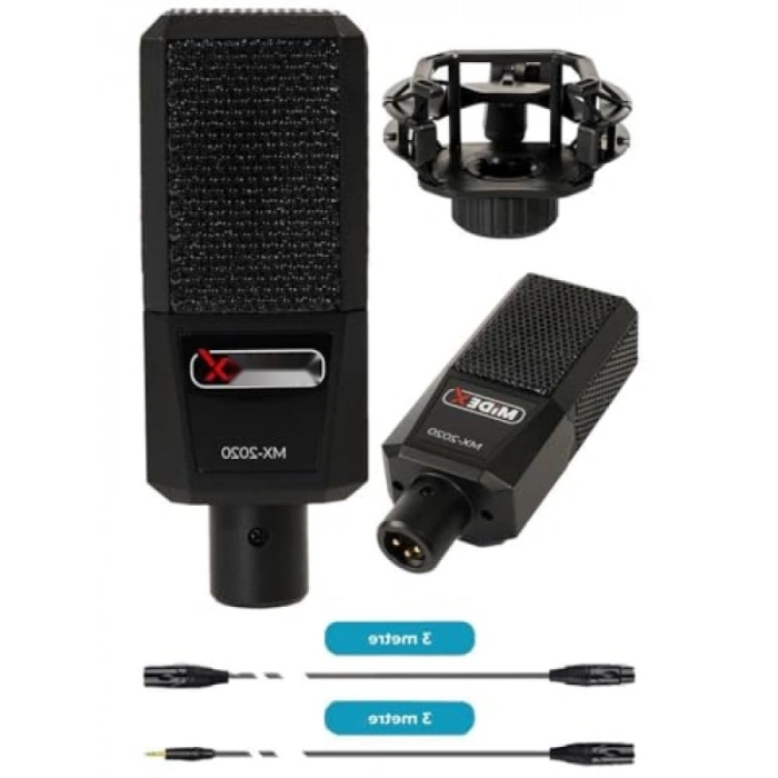 Stüdyo Ekipmanları Seti - Ses Kartı, Mikrofon, Kulaklık