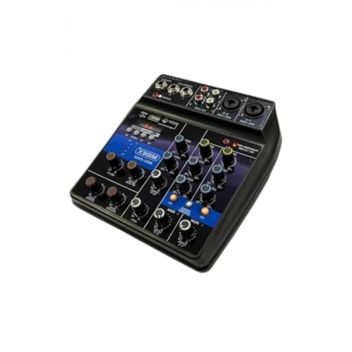 Stüdyo Kayıt İçin Ses Kartlı Kayıt Mikseri +48V Phantom Güç Desteği